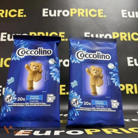 Серветки для сушильної машини Cocolino Fantastic Freshness Fresh Sky 20 шт.