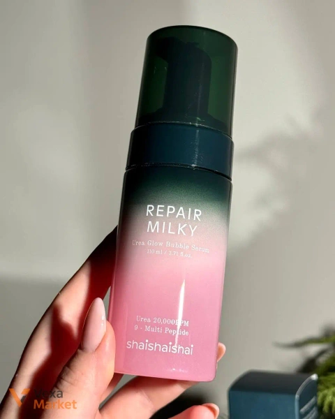 Shaishaishai Repair Milky Urea Glow Bubble Serum 110 ml