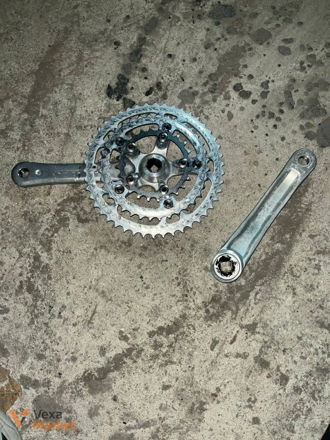Шатуни з зірочками Shimano Dior