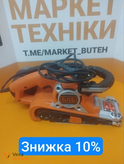Шліфувальна машина BLACK DECKER KA88 Стрічкова 720 Вт