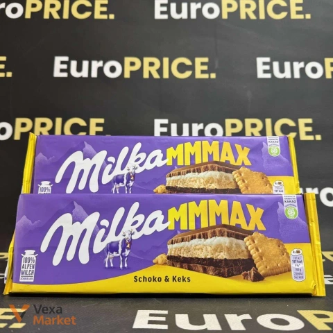 Шоколад Milka Max Choco & Keks 300г
