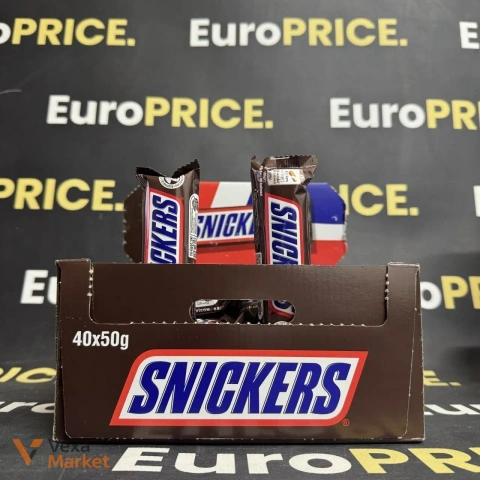 Шоколадний батончик Snickers 50г
