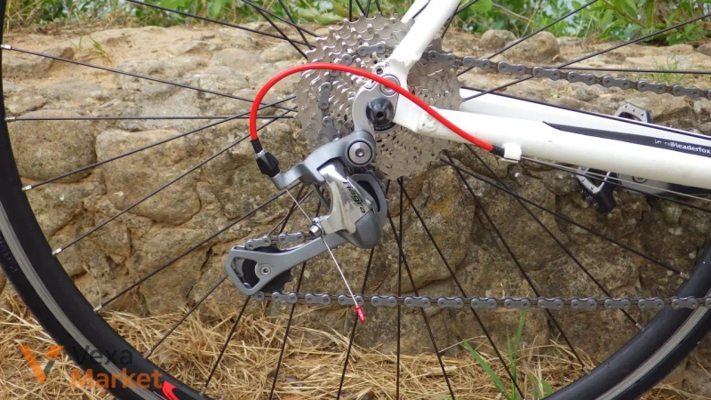 Шосейний велосипед LeaderFox Runner 700C, карбонова вилка Focus, Shimano Tiagra — фото 7