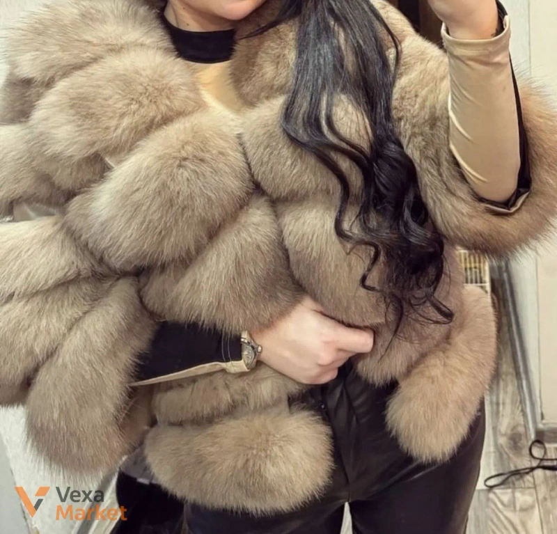 Шуба из песца под соболя — фото 2