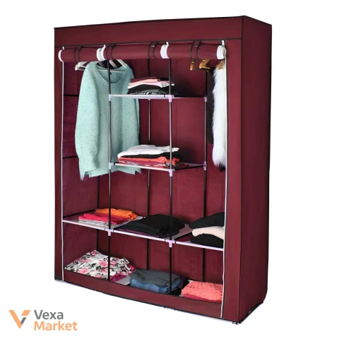 Складна тканинна шафа на 3 секції Storage Wardrobe 88130