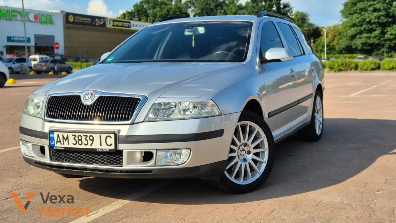 Skoda Octavia 2006 2.0 л Бензин Сірий — фото 2