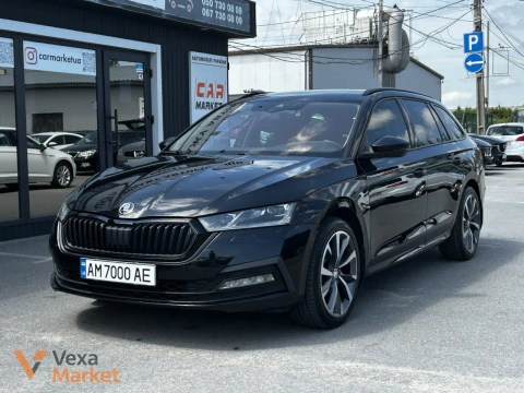 Skoda Octavia IV покоління/A8 2020 Чорний Дизель 2.0 Автомат