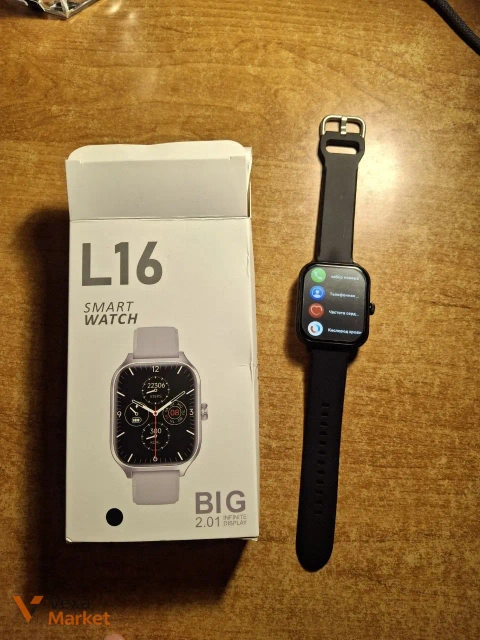 Смарт-годинник L16 з Bluetooth-дзвінком та HD-дисплеєм