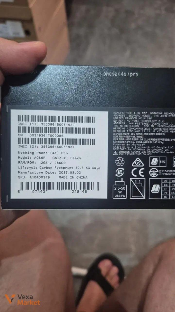 Смартфон Nothing Phone 4a 12/256 GB — фото 3