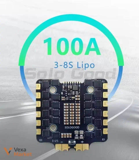 SoloGood 8S F722 Stack 100A для FPV дронов