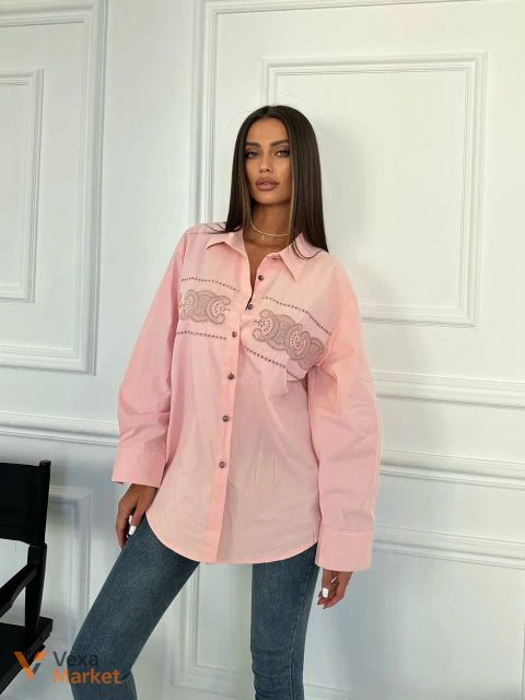 Сорочка Celine рожева