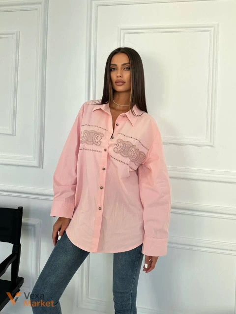 Сорочка Celine рожева