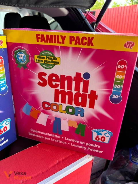 Стиральный порошок Senti Mat Color Family Pack 60 стирок