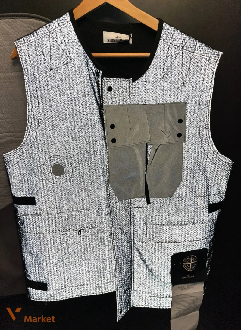 Stone Island Tech Gilet Reflective жилет размер L — фото 2