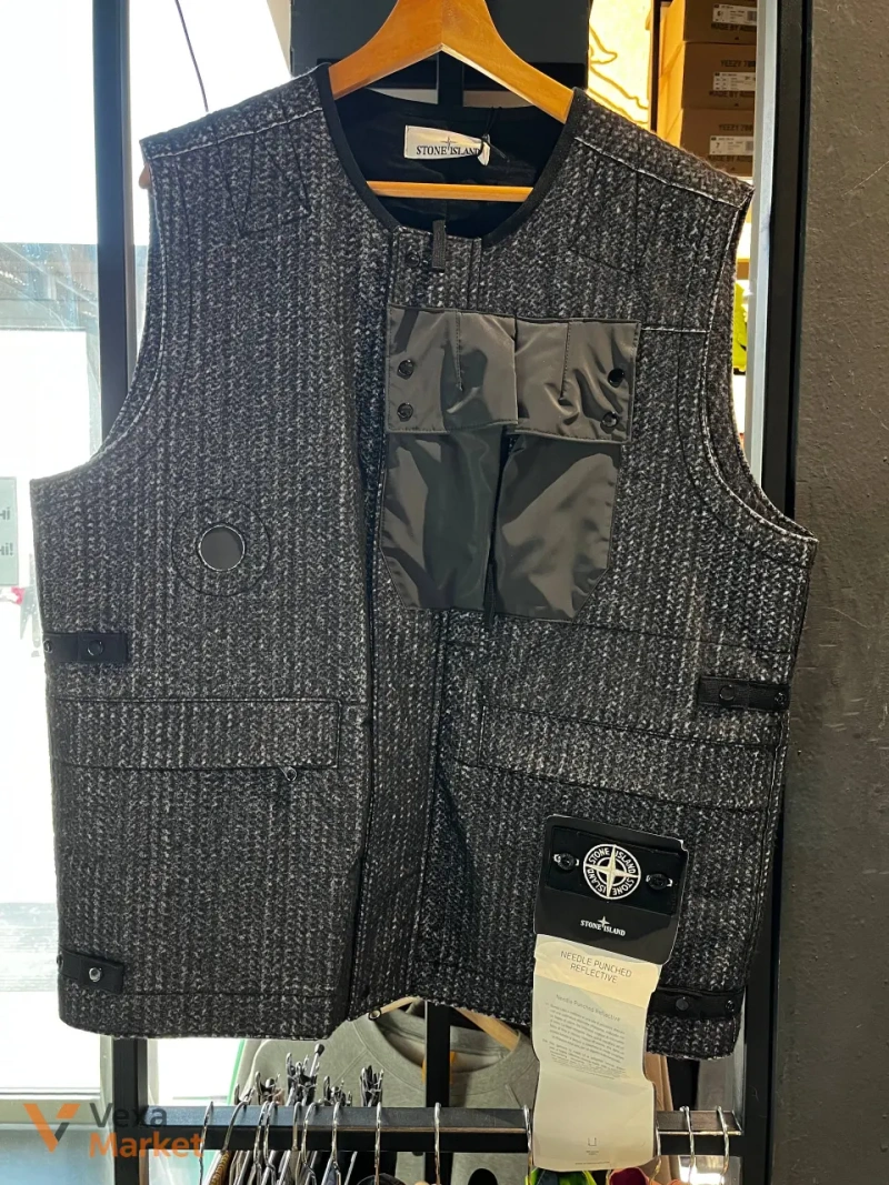 Stone Island Tech Gilet Reflective жилет размер L — фото 6