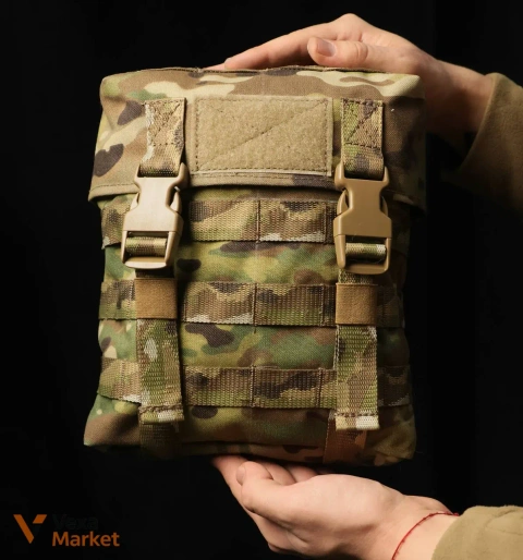 Сухар з системою MOLLE, Cordura 1000D, 240 x 180 x 80 мм