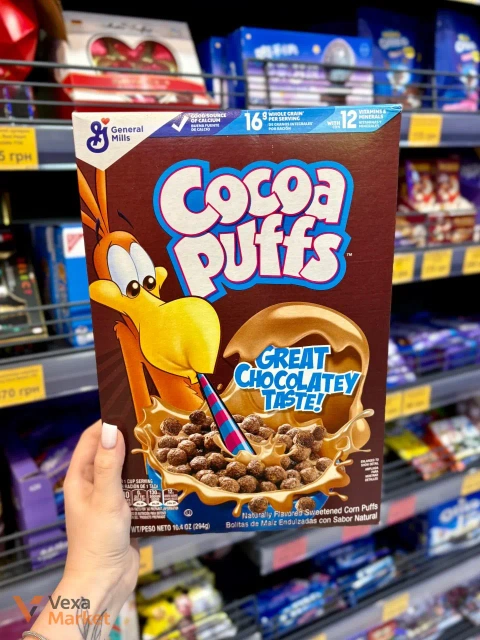Сухий сніданок Cocoa Puffs Chocolatey 295г