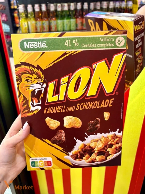 Сухий сніданок Nestle Lion Caramel Chocolate 400г