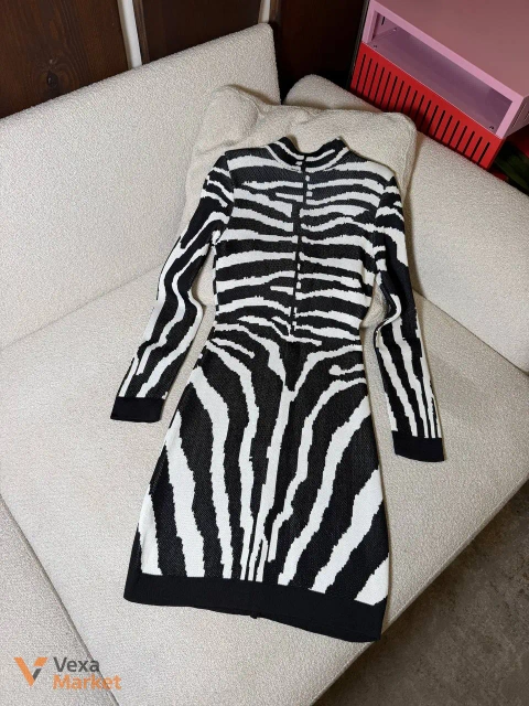 Сукня Zebra BALMAIN