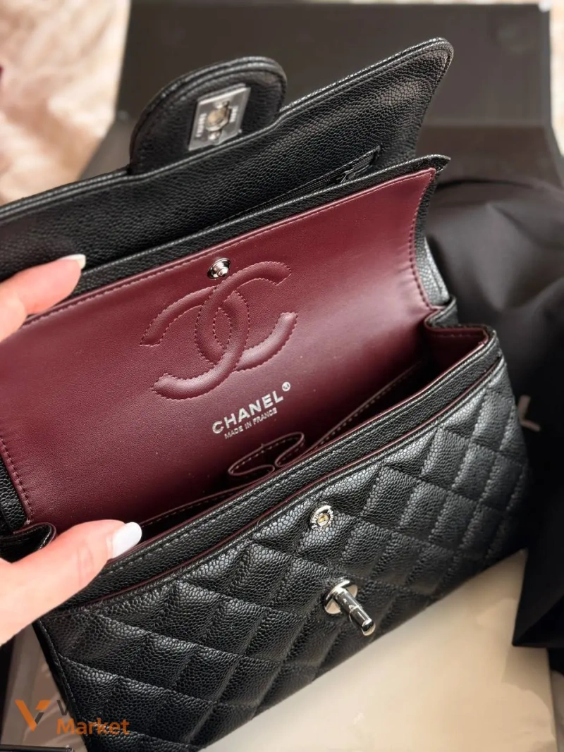 Сумка Chanel Classic Flap Caviar — фото 9