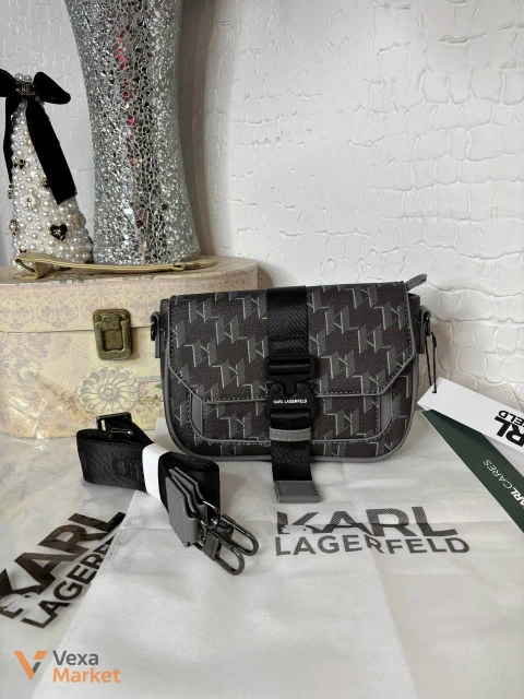 Сумка чоловіча Karl Lagerfeld волов'яча шкіра