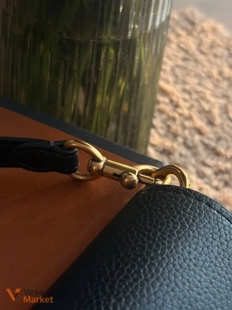 Сумка Coach черная — фото 4