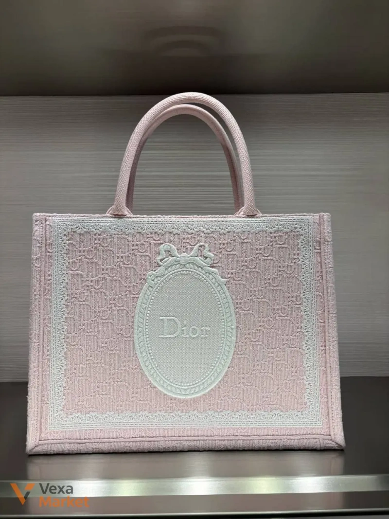 Сумка Dior Book Tote рожева — фото 3