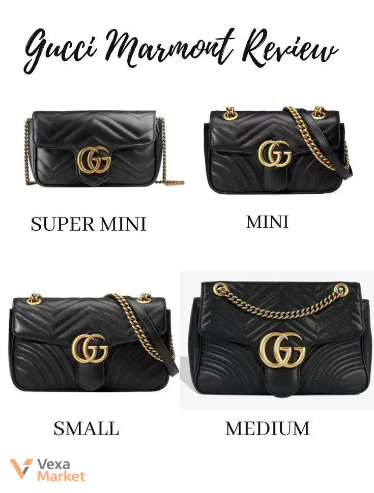Сумка Gucci Marmont натуральна шкіра люкс — фото 2