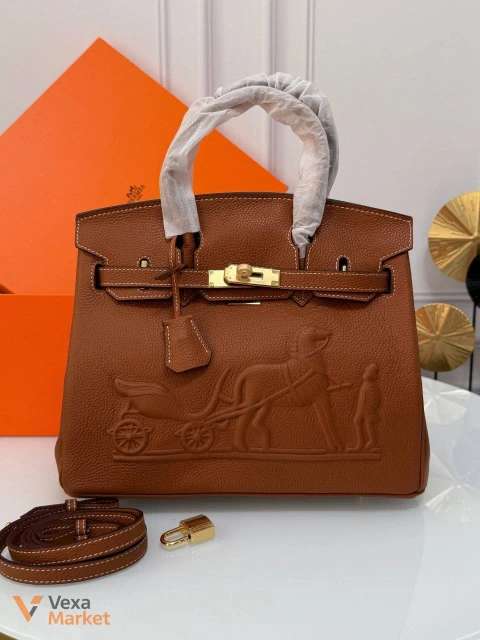 Сумка Hermes Birkin 30 см с эксклюзивным тиснением