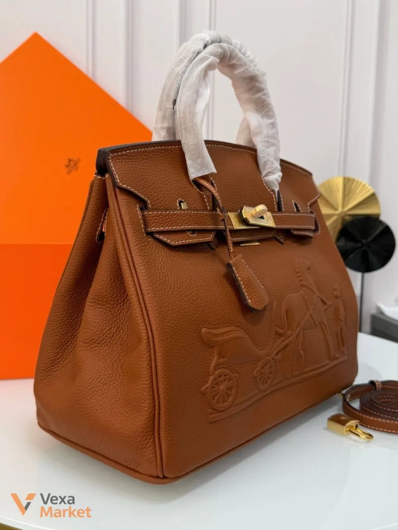 Сумка Hermes Birkin 30 см с эксклюзивным тиснением — фото 2