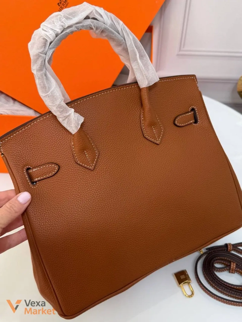 Сумка Hermes Birkin 30 см с эксклюзивным тиснением — фото 3