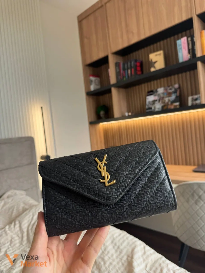 Сумка клатч Saint Laurent на ланцюжку — фото 3