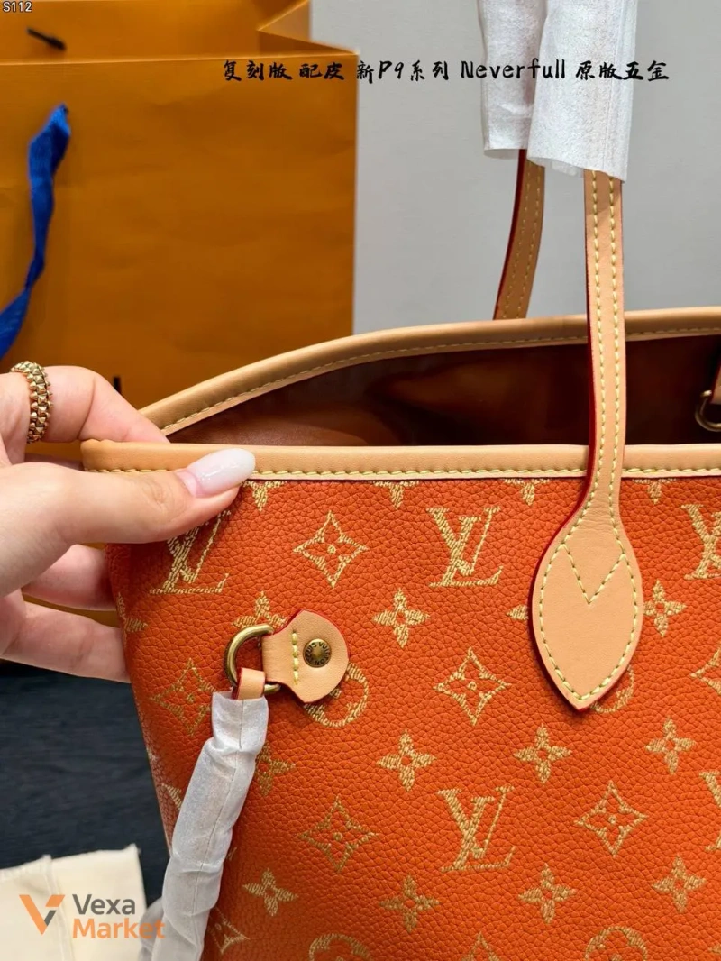 Сумка Louis Vuitton Neverfull натуральна шкіра — фото 5