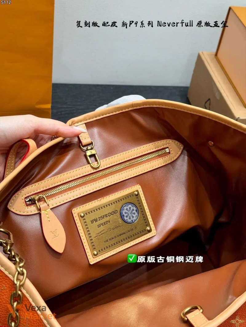 Сумка Louis Vuitton Neverfull натуральна шкіра — фото 7