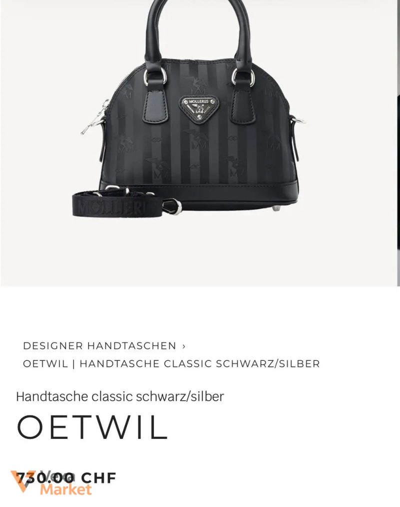 Сумка Mollerus Vinerus Oetwil чорна — фото 4
