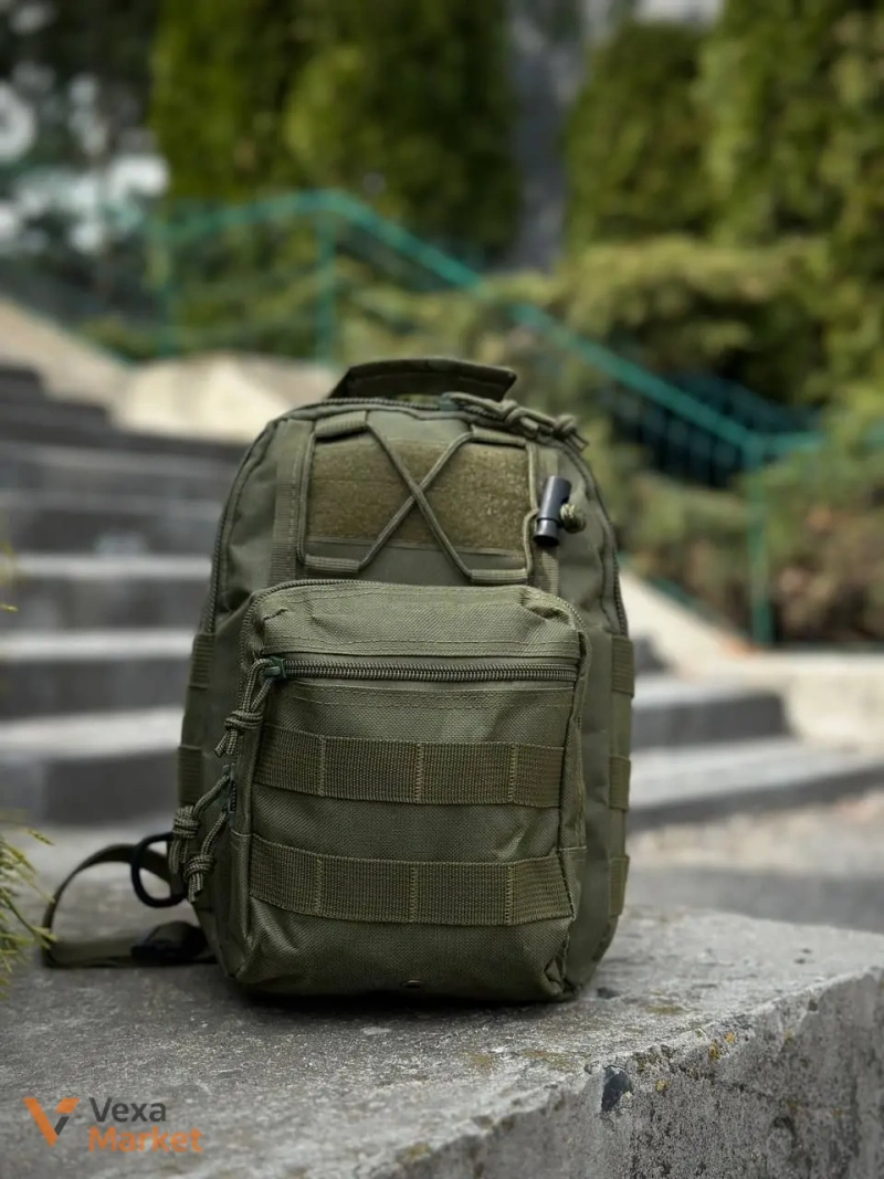 Сумка тактична через плече Мультикам з системою MOLLE — фото 3