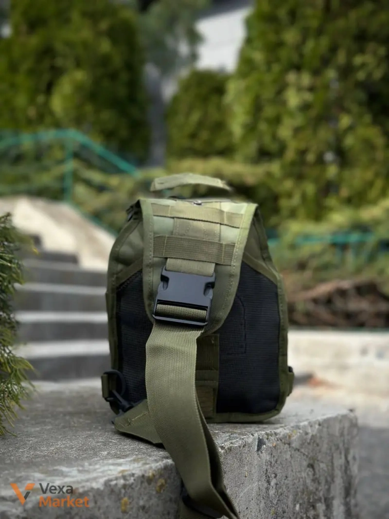 Сумка тактична через плече Мультикам з системою MOLLE — фото 4