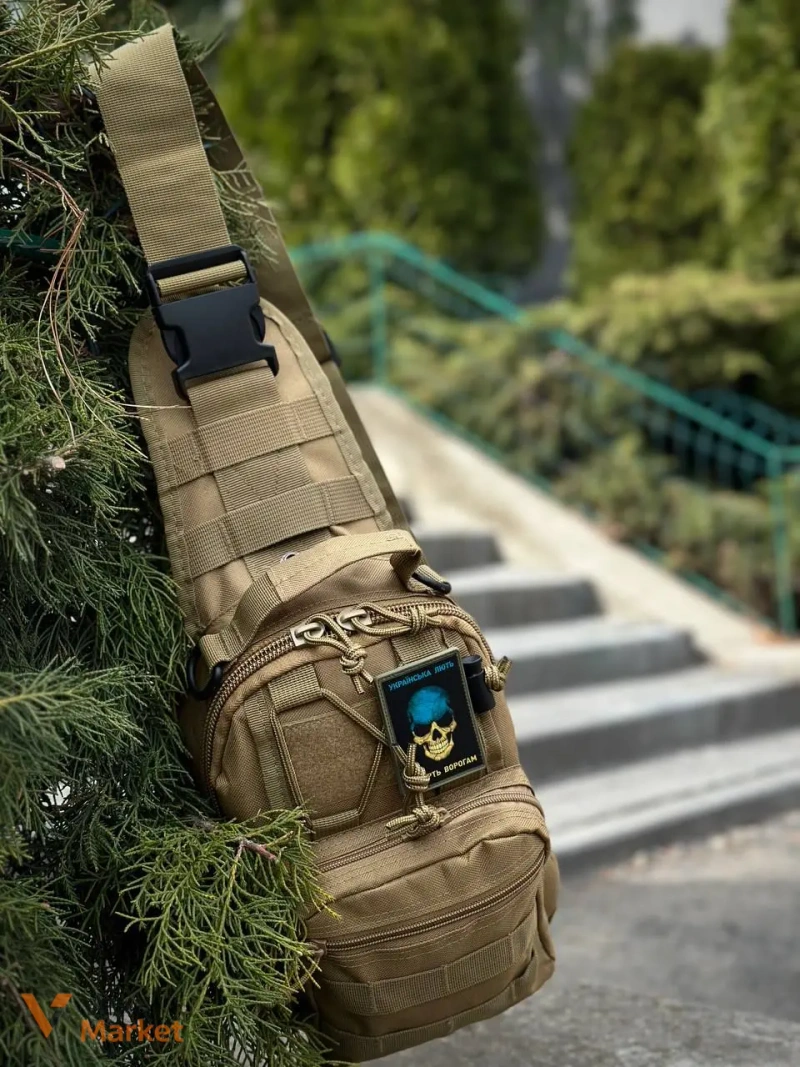 Сумка тактична через плече Мультикам з системою MOLLE — фото 5