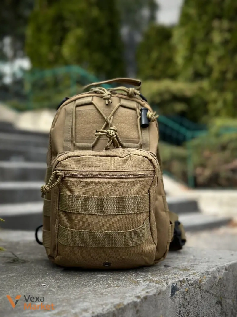 Сумка тактична через плече Мультикам з системою MOLLE — фото 6