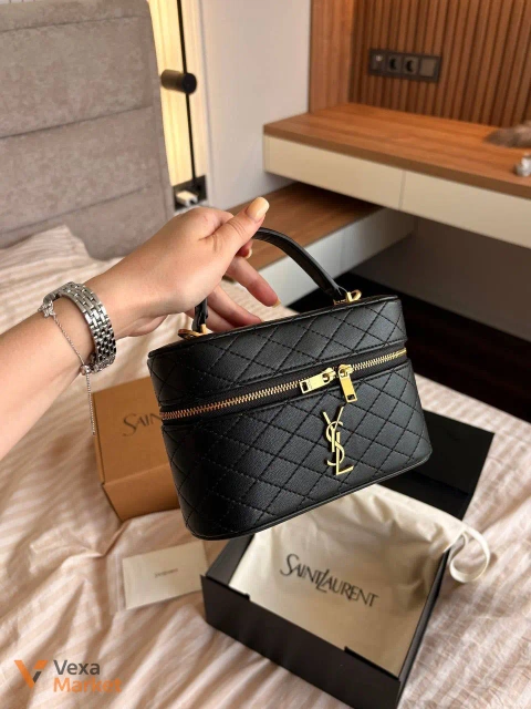 Сумка YSL косметичка черная