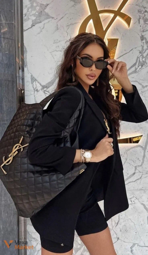 Сумка YSL Saint Laurent з м'якої шкіри