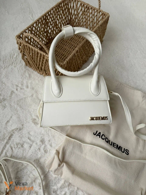 Сумочка Jacquemus малютка біла