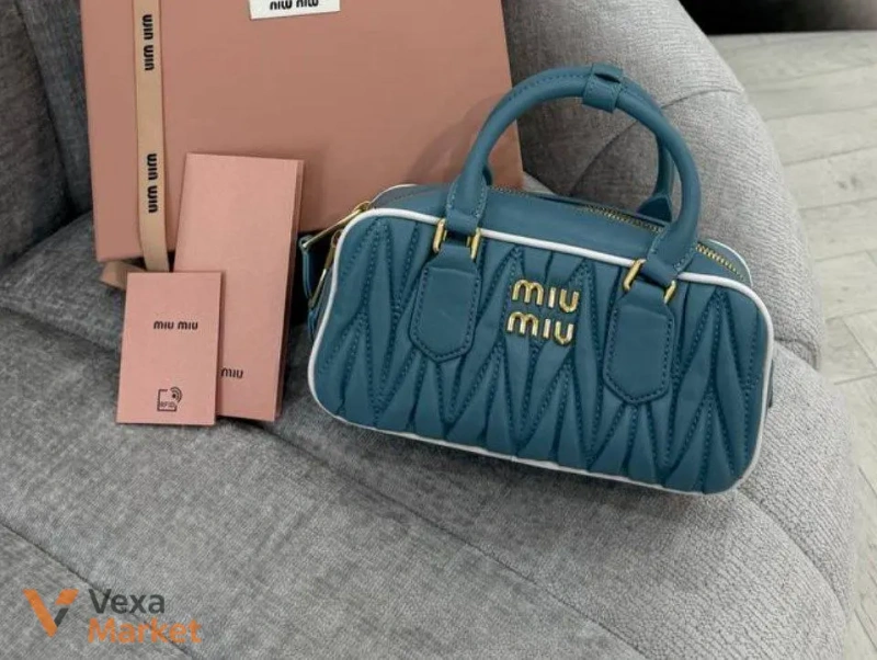 Сумочка Miu Miu натуральная кожа люкс качество — фото 3
