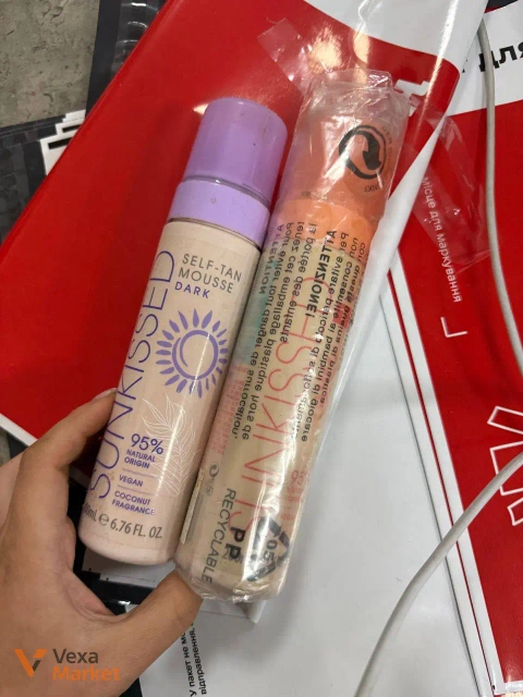 Sunkissed Self-Tan Mousse Dark автозагар