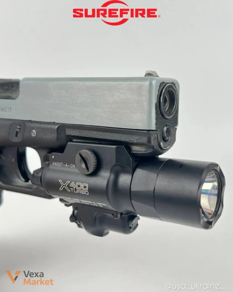Surefire X400T-A Ліхтарик + зелений лазер — фото 5