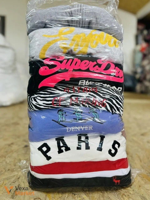 Свитшоты мужские и женские Superdry, Denver, Paris