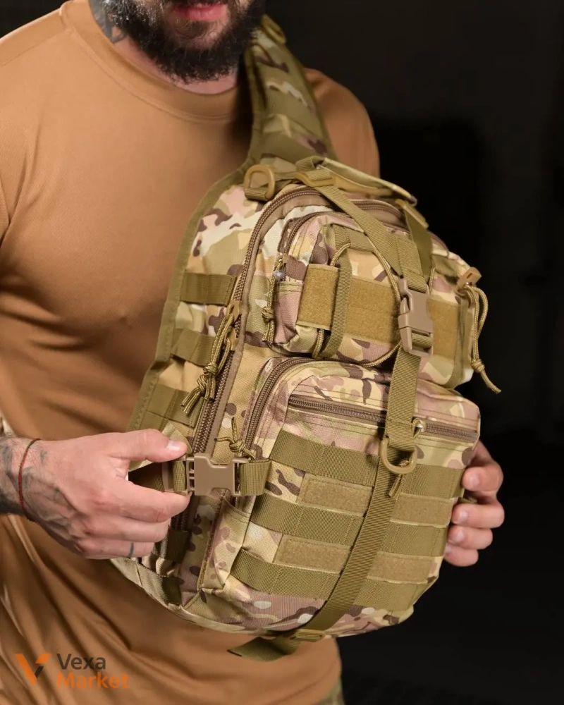 Тактична сумка через плече Cordura 1000D — фото 3