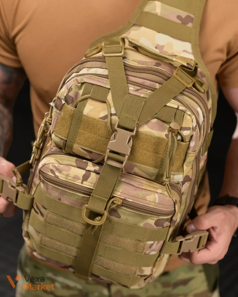 Тактична сумка через плече Cordura 1000D — фото 5