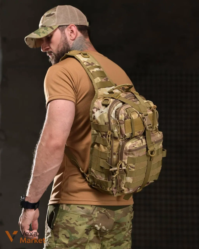 Тактична сумка через плече Cordura 1000D — фото 6