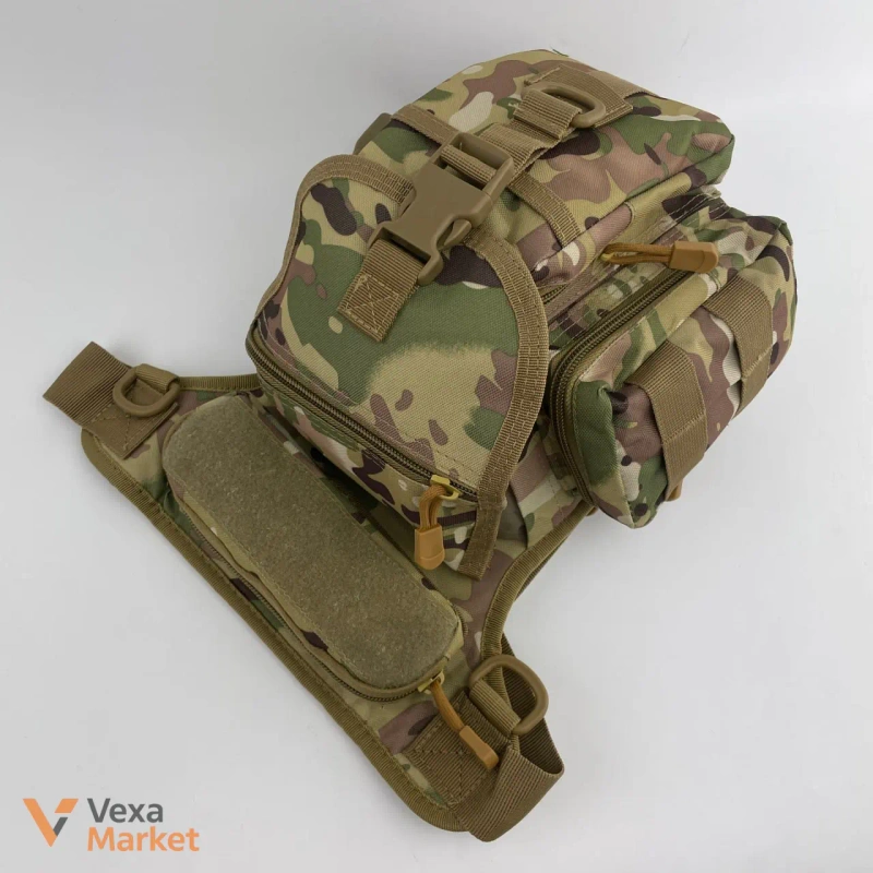 Тактична сумка на стегно LB 1 Олива/Мультикам/Койот — фото 5